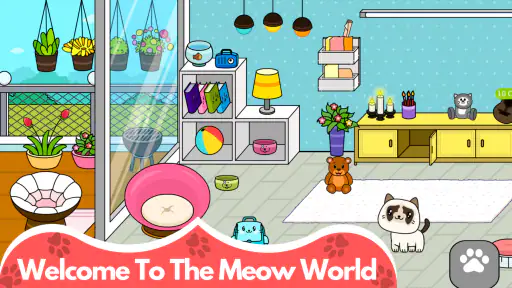 Mi pueblo gatuno - juega gatos screenshot