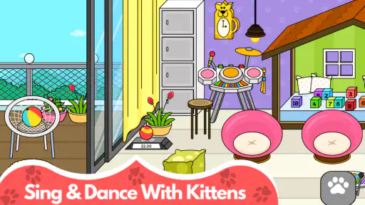 Mi pueblo gatuno - juega gatos screenshot