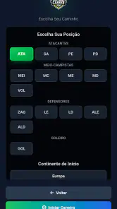 Mi Sim de Carrera Futbolística screenshot