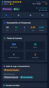 Mi Sim de Carrera Futbolística screenshot
