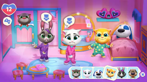 Mi Talking Tom: Amigos 2 screenshot
