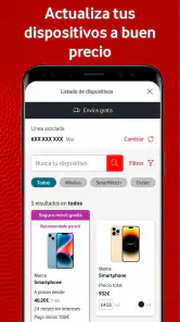 Mi Vodafone screenshot