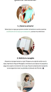 Micolet: ropa de segunda mano screenshot