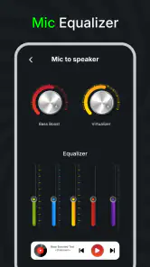 Micrófono a altavoz Micrófono screenshot