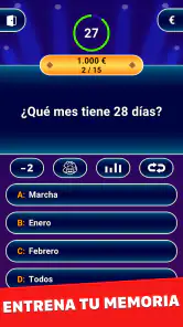 Millonario 2025: trivia quiz screenshot