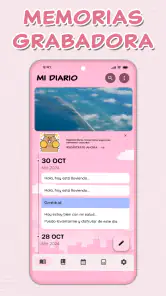 Mini Diario Con Contraseña screenshot