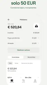 Mintos screenshot