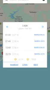 Mis Horarios de Mareas screenshot