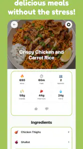 mise - meal planner screenshot