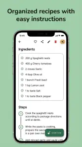 Mise: Recetas y Asistente screenshot