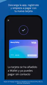 MoneyToPay · Tarjeta Prepago screenshot