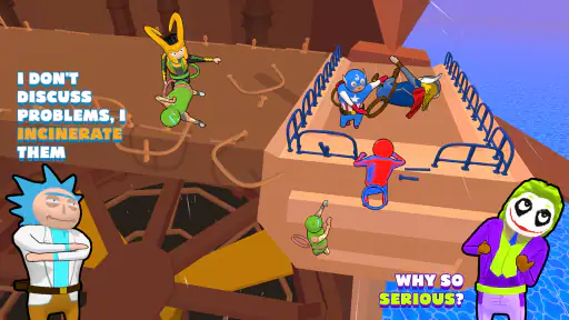 Monsters Gang 3D: luchas locas screenshot
