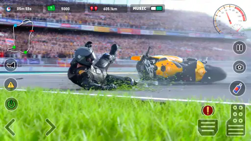 Moto Racer: Juego de Carreras screenshot