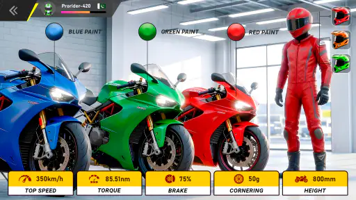 Moto Racer: Juego de Carreras screenshot