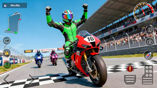 Moto Racer: Juego de Carreras screenshot