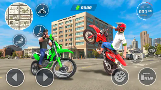 Moto Wheelie: Traffic Bike 3D screenshot