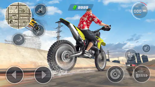 Moto Wheelie: Traffic Bike 3D screenshot