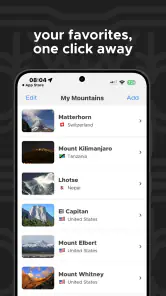 Mountain-Forecast.com screenshot