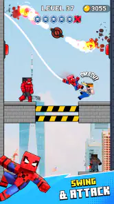 Mr Spider Hero Shooting Puzzle screenshot