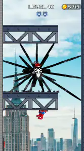 Mr Spider Hero Shooting Puzzle screenshot