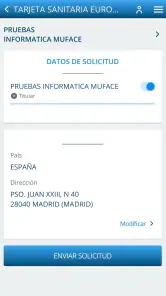 Muface Móvil screenshot