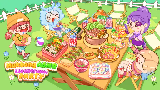 Mukbang ASMR Livestream Party screenshot