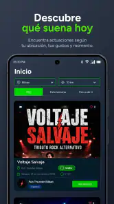 Música en vivo cerca de ti screenshot