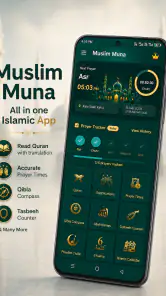 Muslim Muna Corán Oración Azan screenshot