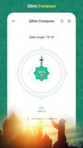 Musulmán: Oración, Qibla screenshot