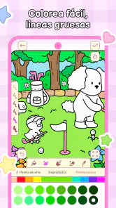 My Cute Friends Libro Colorear screenshot