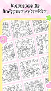 My Cute Friends Libro Colorear screenshot