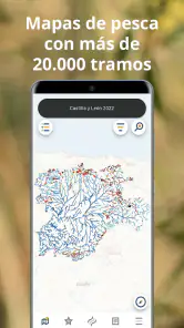 My Fishing Maps -Guía de pesca screenshot