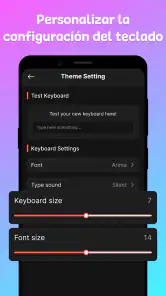 My Keyboard: Temas de teclado screenshot
