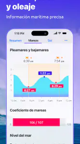 Nautide: Mareas, Viento, Olas+ screenshot