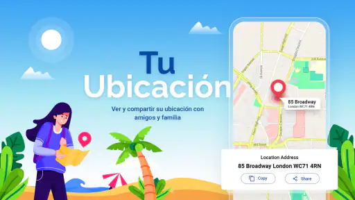 Navegación GPS: Mapa en Vivo screenshot