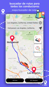 Navegación GPS, mapas y ruta screenshot