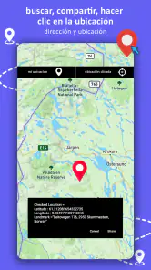 Navegación GPS, mapas y ruta screenshot