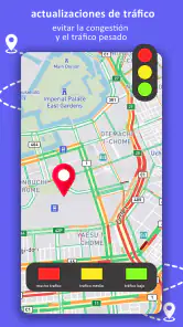 Navegación GPS, mapas y ruta screenshot