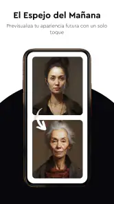 Negro y negro. Foto en blanco screenshot