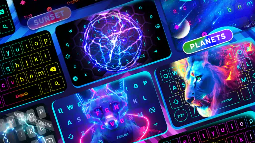 Neon LED Keyboard: Teclado LED screenshot