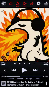 Neutron Music Player screenshot
