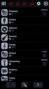 Neutron Music Player screenshot