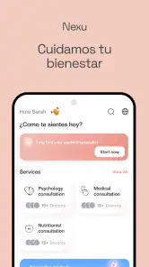 Nexu: Salud y Bienestar Online screenshot