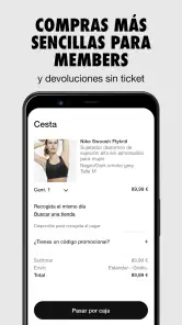 Nike: moda y zapatillas screenshot
