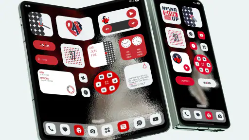 Nil Launcher - Theme, Folder screenshot