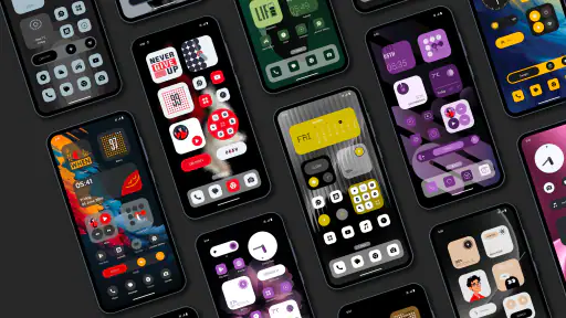 Nil Launcher - Theme, Folder screenshot