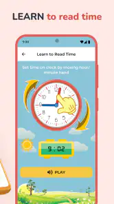 Niños: Aprendizaje del Reloj screenshot