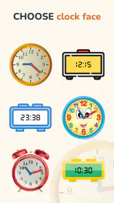 Niños: Aprendizaje del Reloj screenshot