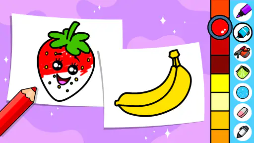 Niños colorear: dibujos juegos screenshot