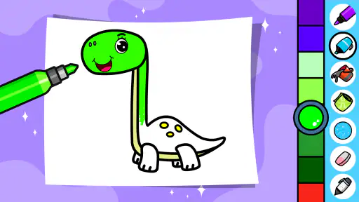Niños colorear: dibujos juegos screenshot